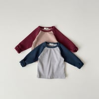 onu/8. peach raglan T-shirt BABY(12M)-XL(6-7Y)
