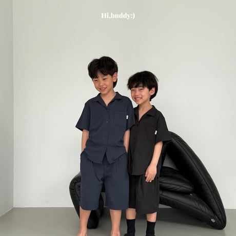 hibuddy/1. Seersucker shirt S-XL