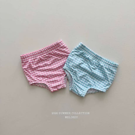 melikey/147. lilly check swim set S-JS
