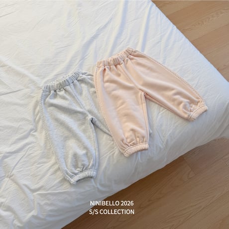 ninibello/58. milk lace jogger pants 2XL