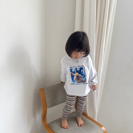 nightbebe/5. plla rabbit long sleeve T-shirt XS-XL