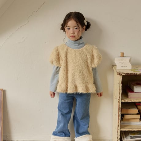 melikey/52. denim heart boots cut JS-JM