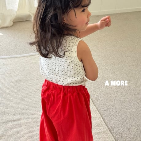 amore/71. flower songe sleeveless XS-XL