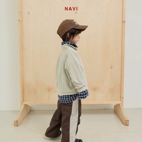 navi/62. anna two color pants 2XL-JL