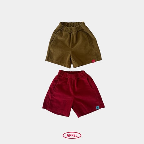 apfel/9. Molly corduroy shorts  S-XL