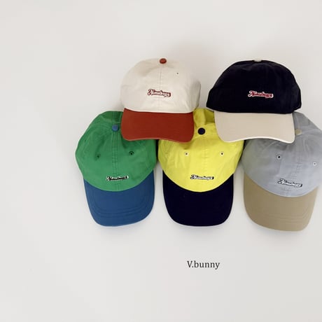vbunny/66. two color cap FREE(48-52CM)