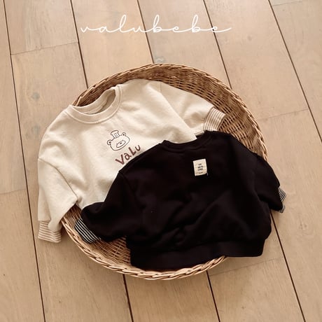 valubebe/10. bear point man-to-man 6M-S