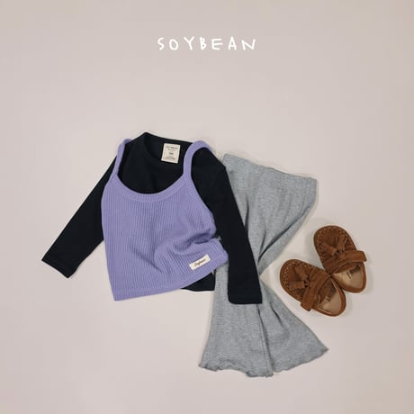 soybean/41. knit short bustier XS-XL