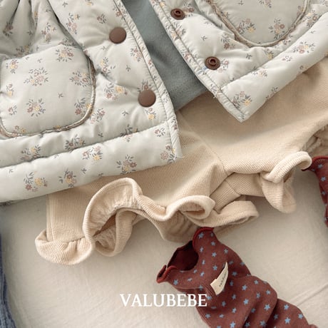 valubebe/64. corduroy fril half pants 6M-S