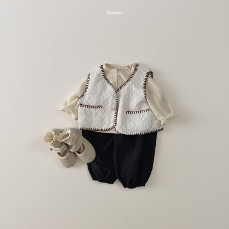 amigo/30. noobie mello vest XS-XL
