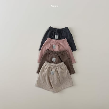 amigo/21. cheese half pants XS-XL