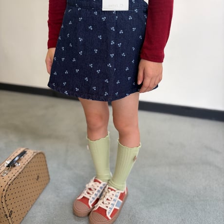 saintdoll/105. cherry overalls S-XL