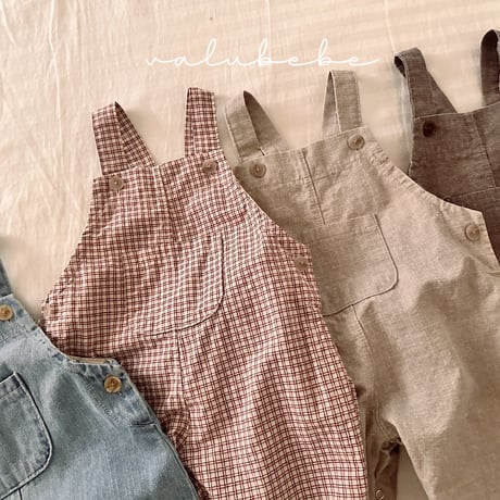 valubebe/86. roy overalls suit 6M-18M