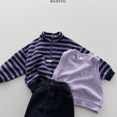 bonito/88. butter knit vest 12M-XL
