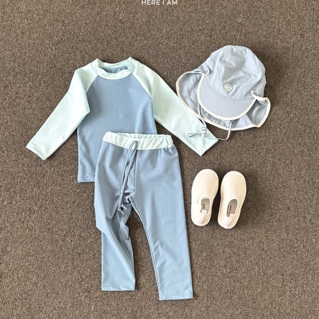 hereiam/26. bunny rashguard set S-XL
