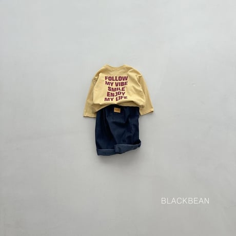 blackbean/40. vibe T-shirt S-XL