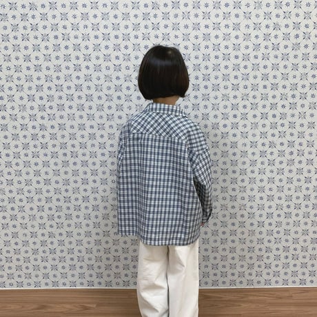 gou/17. check (withmom) shirt JS-JL