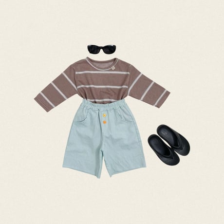 oottbebe/70. TOY button ( 6bu ) pants XS(1-2Y)-XL(6-7Y)