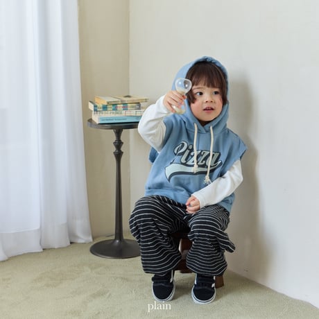 plain/29. pizza hood vest XS-XL