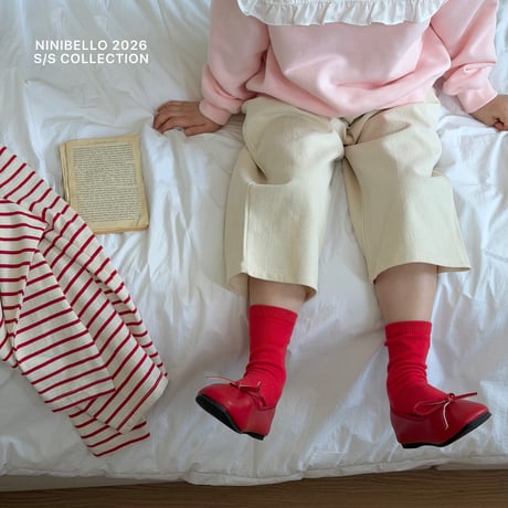 ninibello/107. heart socks - basic set SOCKS_S-SOCKS_L