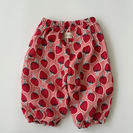 aosta/14. [Strawberry Pants] S-2XL