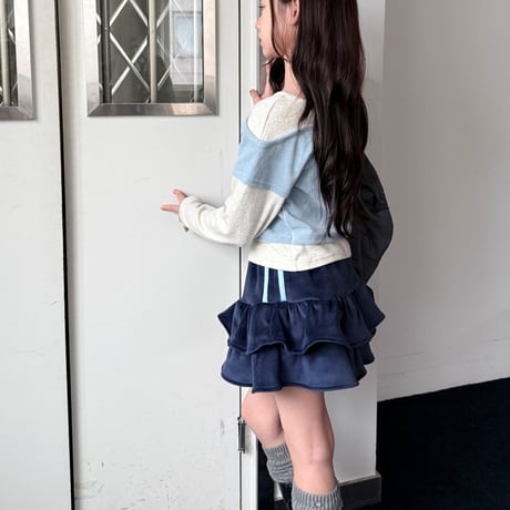 comma/56. two line skirt 140-150