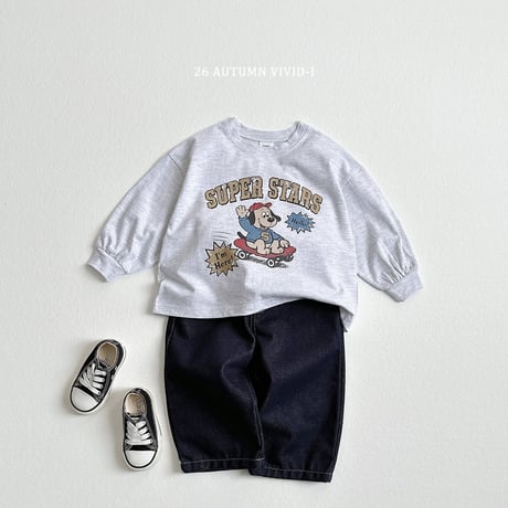 vividi/35. stan dad denim pants XS-XL