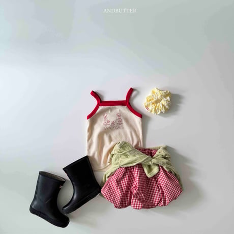 andbutter/37. Check Balloon pants S-XL
