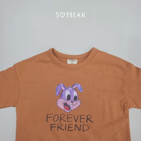 soybean/53. plan ) bunny Friend updown set XS-XL
