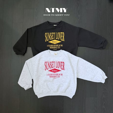 nicetomeetyou/46. sunset man-to-man JS-JL