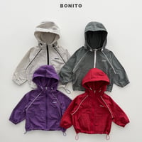 bonito/27. check line (adult) windbreaker 12M-XL