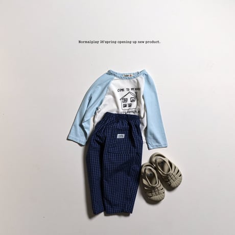 normalplay/68. peter check pants JS-JM