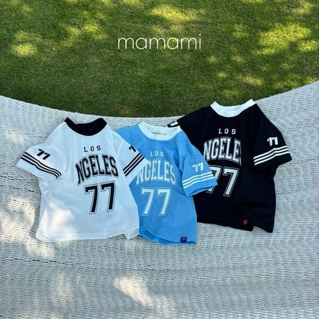 mamami/21. 77 mesh T-shirt XS-XL