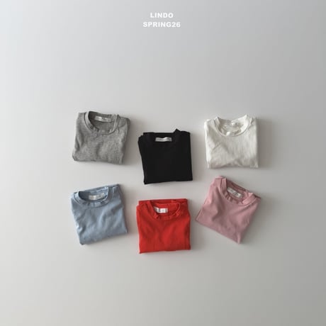 lindo/40. 26 cotton basic T-shirt XS-XL