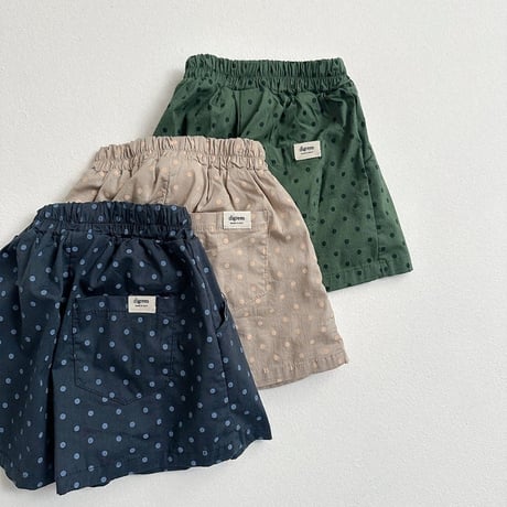 digreen/5. dot shorts pants? S-2XL
