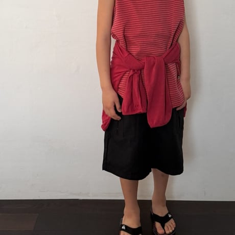 hibuddy/9. pig stripe sleeveless S-XL
