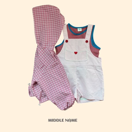 middlename/69. summer check JP windbreaker S-XL