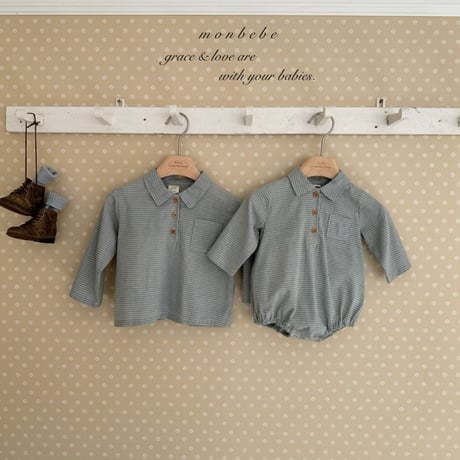 monbebe/26. milla boy shirt S(1-2Y)-XL(7-8Y)
