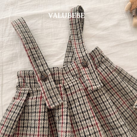 valubebe/83. check pleated skirt 6M-S