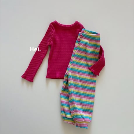 hei/4. rainbow pants XS-XL
