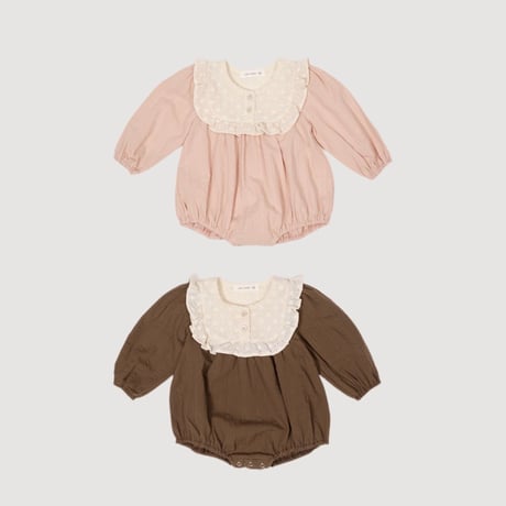 valubebe/63. brew fril romper 6M-18M