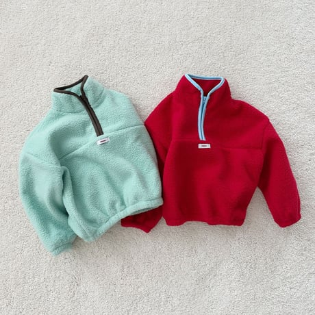 fromi/56. Popcorn Half-Zip Fleece JS-JM