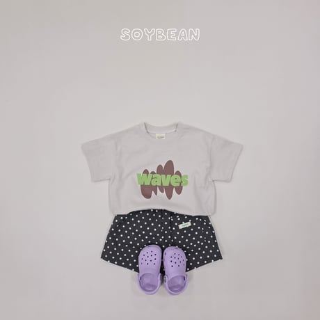 soybean/130. plan ) wave box T-shirt JS-JM