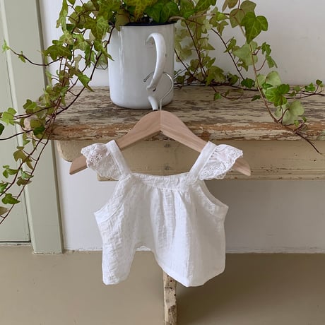 bebeholic/32. leaf blouse S(3-6M)-L(12-18M)