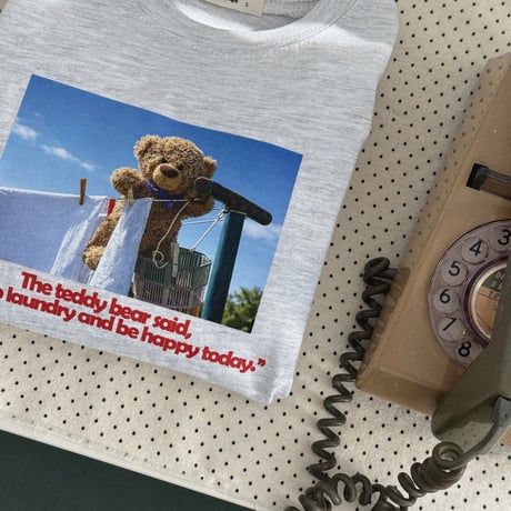 nightbebe/15. bear bear T-shirt XS-XL