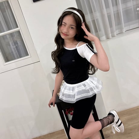 matilda/139. two color line T-shirt 5-13