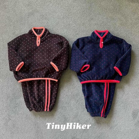 tinyhiker/18. peuty dot fleece pants XS-XL