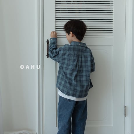 oahu/33. urban check shirt JS-JXL