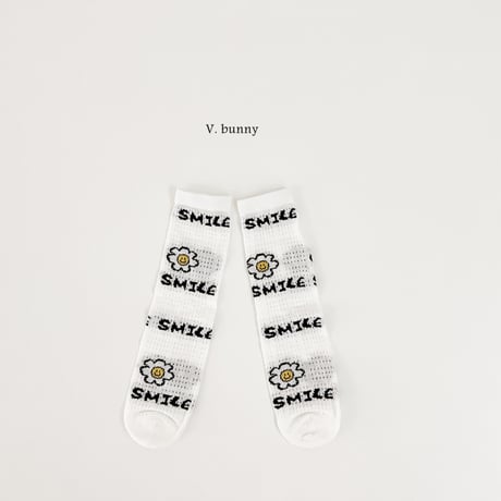 vbunny/30. smile socks set FREE(32CM)