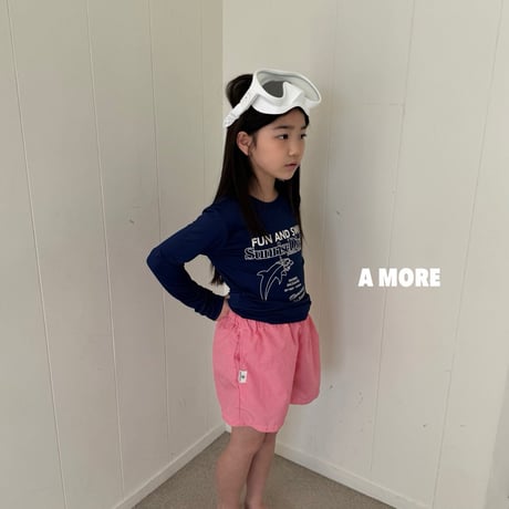 amore/54. whale swim T-shirt JS-JM